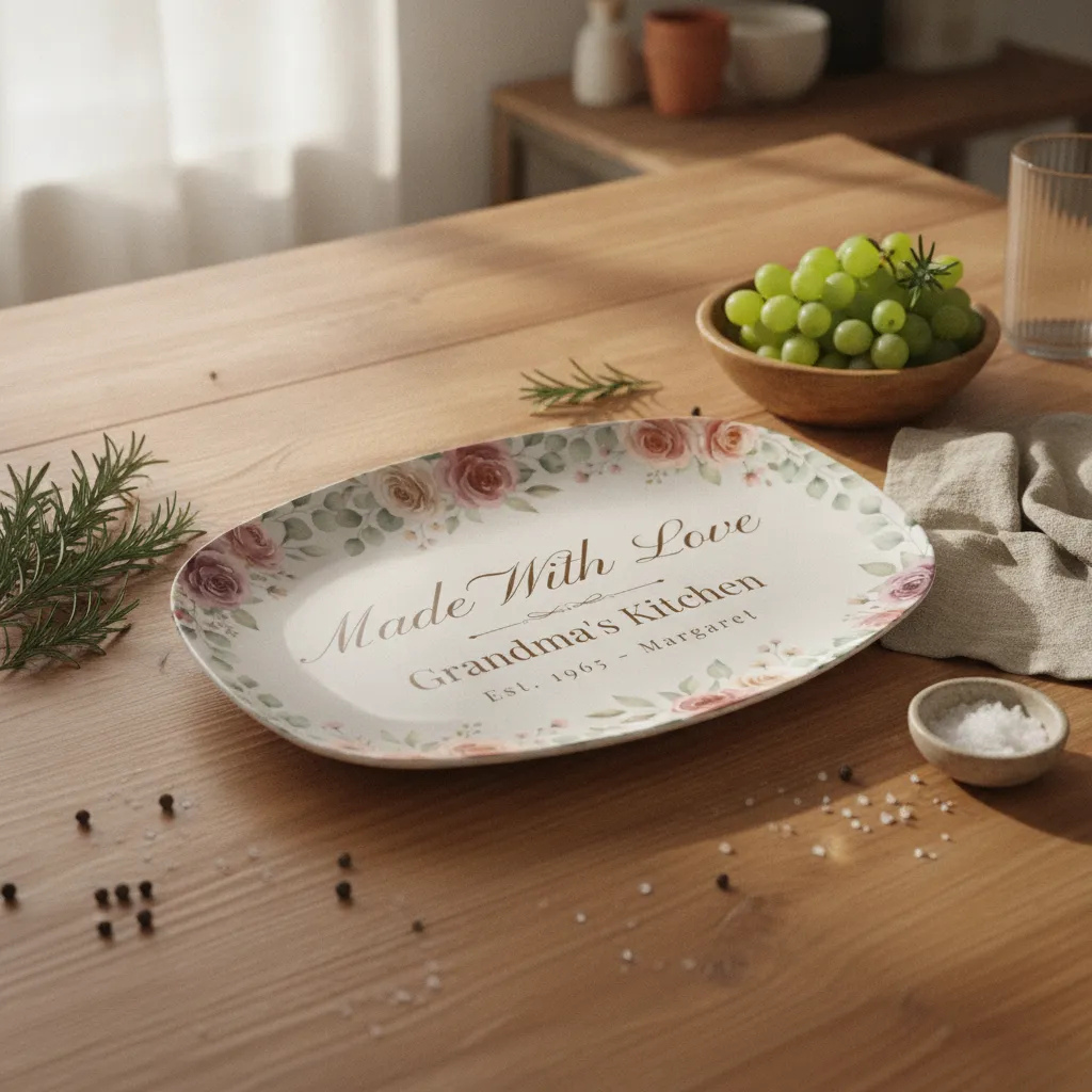 Personalized Grandma's Kitchen Platter