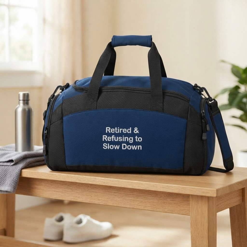 Personalized Gym Bag with Name or Initials