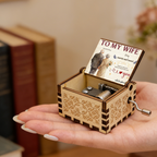Personalized Hand-Crank Music Box