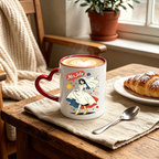 Personalized Heart Handle Mug