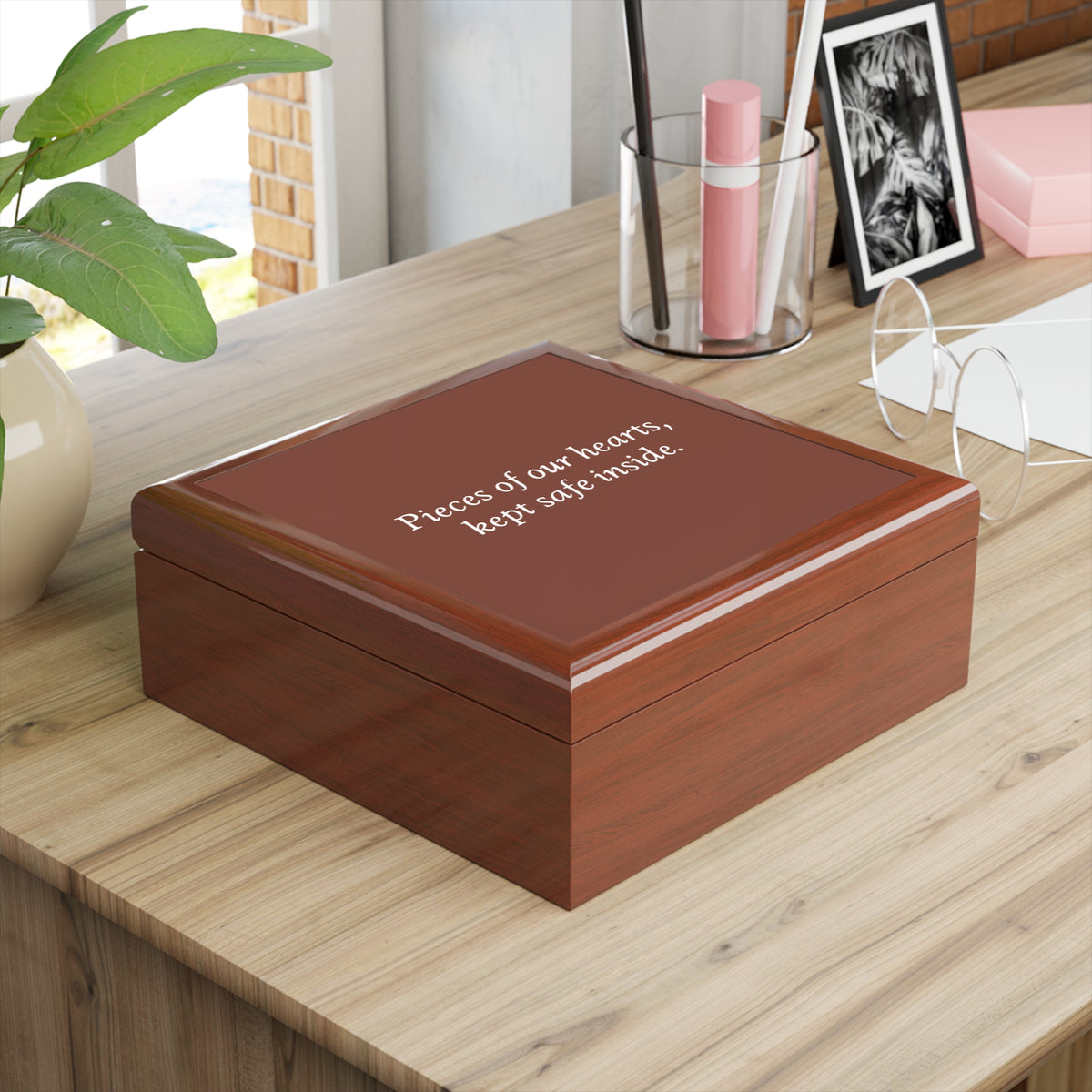 Personalized Monogram Keepsake Box