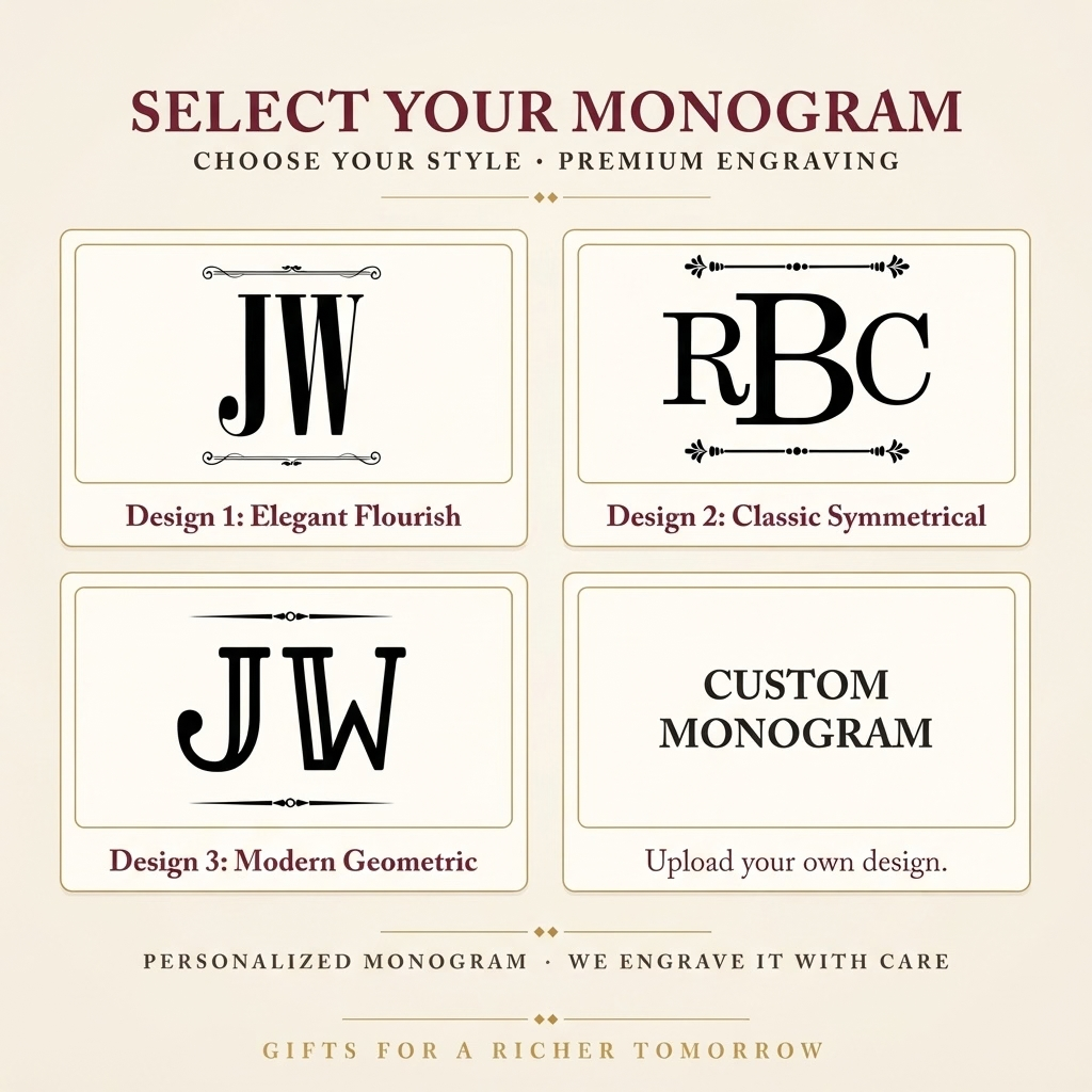 Personalized Monogram Keepsake Box