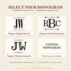 Personalized Monogram Keepsake Box