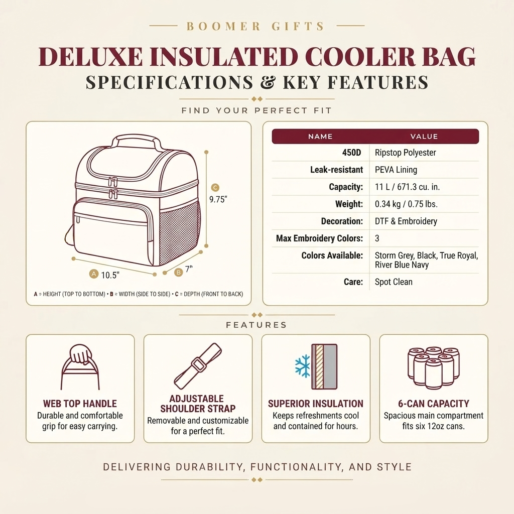 Personalized Insulated Cooler Bag