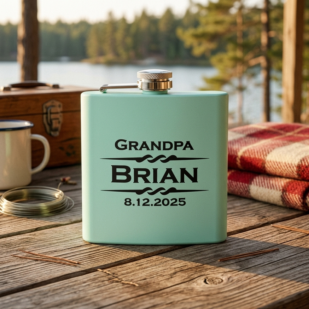 Personalized Milestone Flask