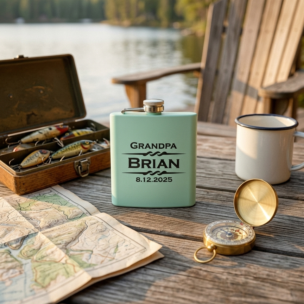 Personalized Milestone Flask