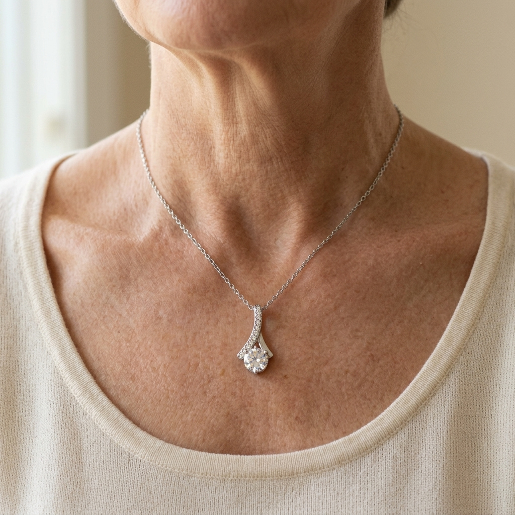 Personalized Milestone Necklace and Earrings Set