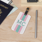 Personalized Monogram Luggage Tag