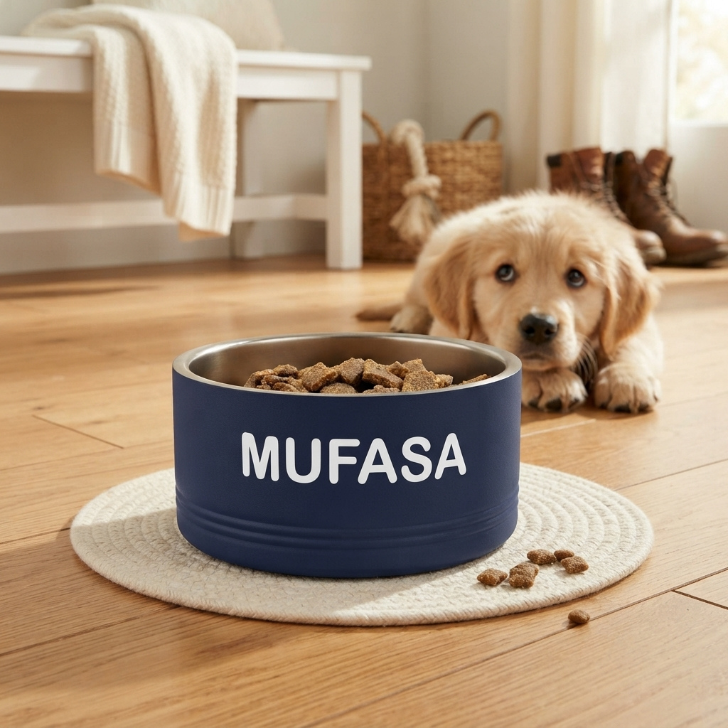 Personalized Pet Bowl for New Pet Parents