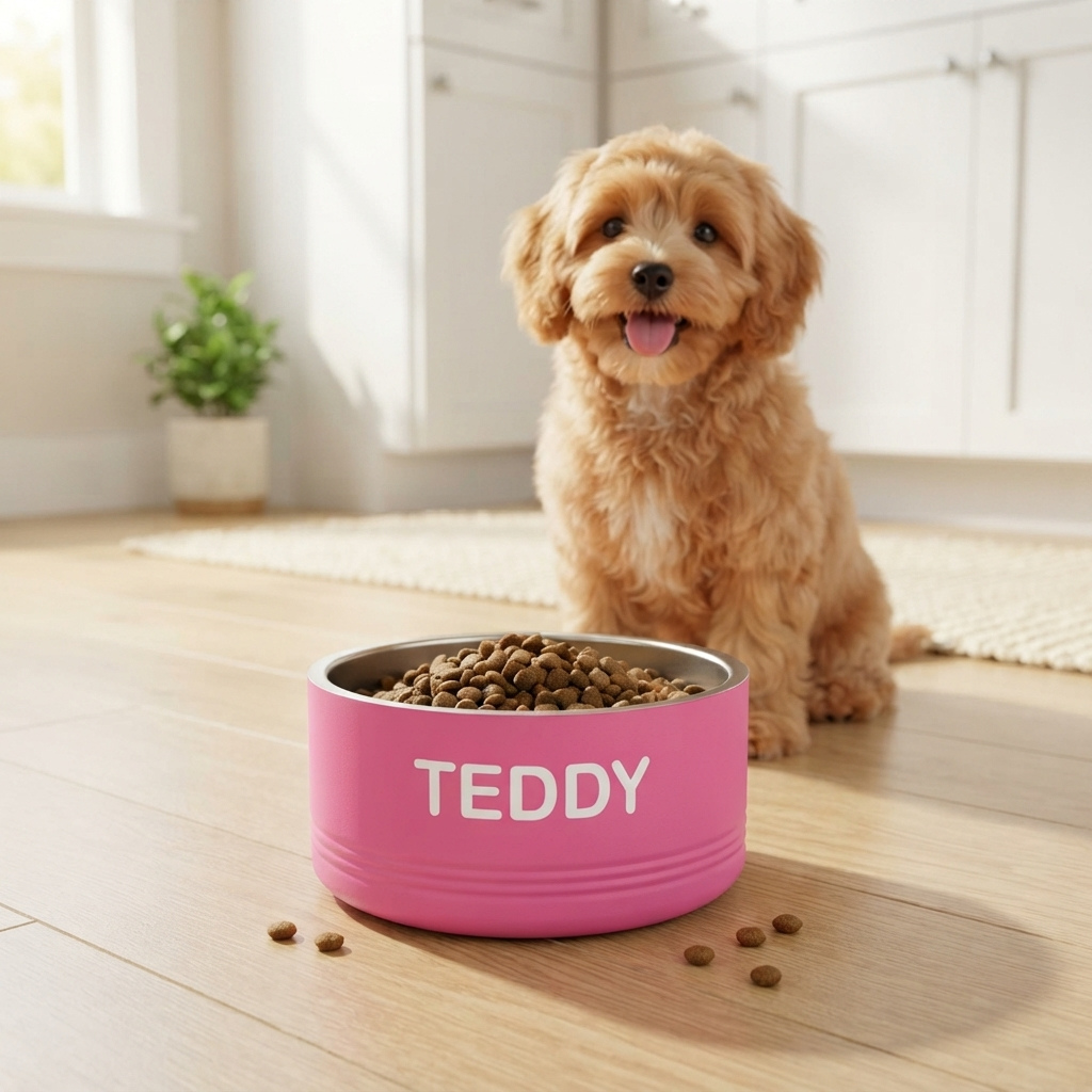 Personalized Pet Bowl for New Pet Parents