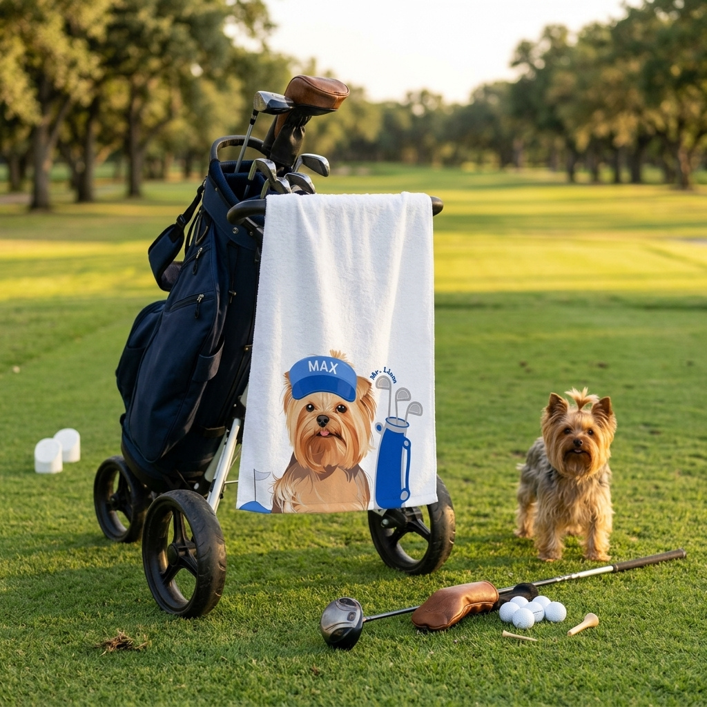 Personalized Pet Golf Towel