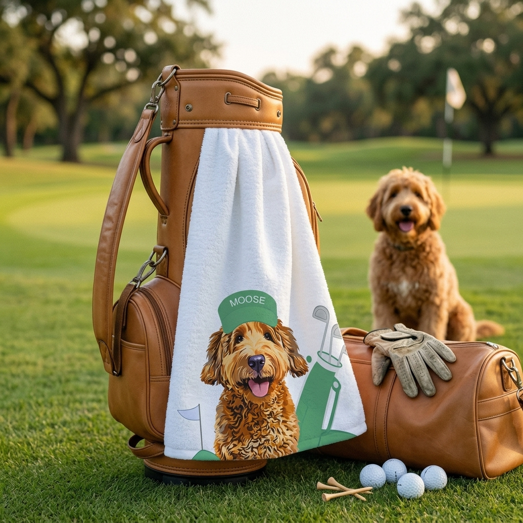 Personalized Pet Golf Towel