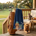Personalized Pet Golf Towel