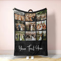 Personalized Photo Collage Blanket