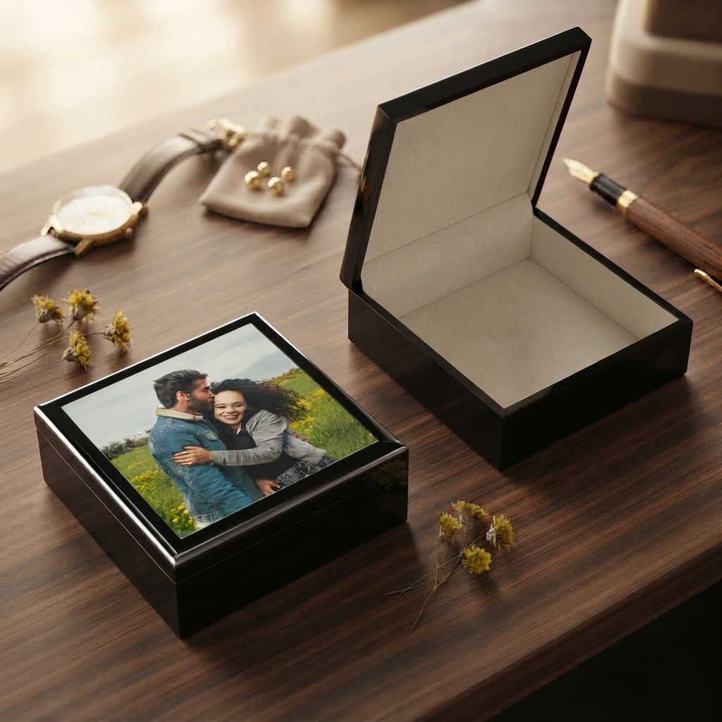Personalized Photo Keepsake Box