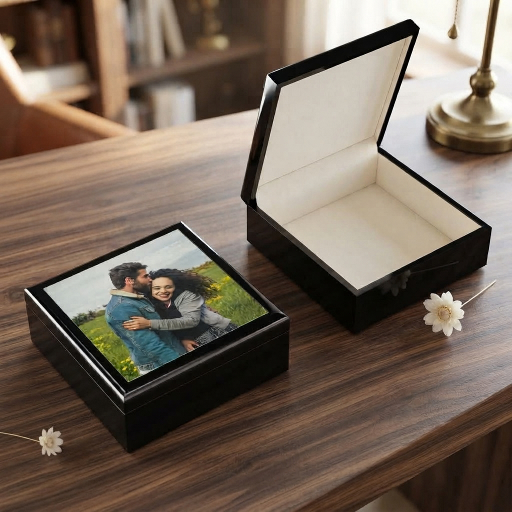 Personalized Photo Keepsake Box