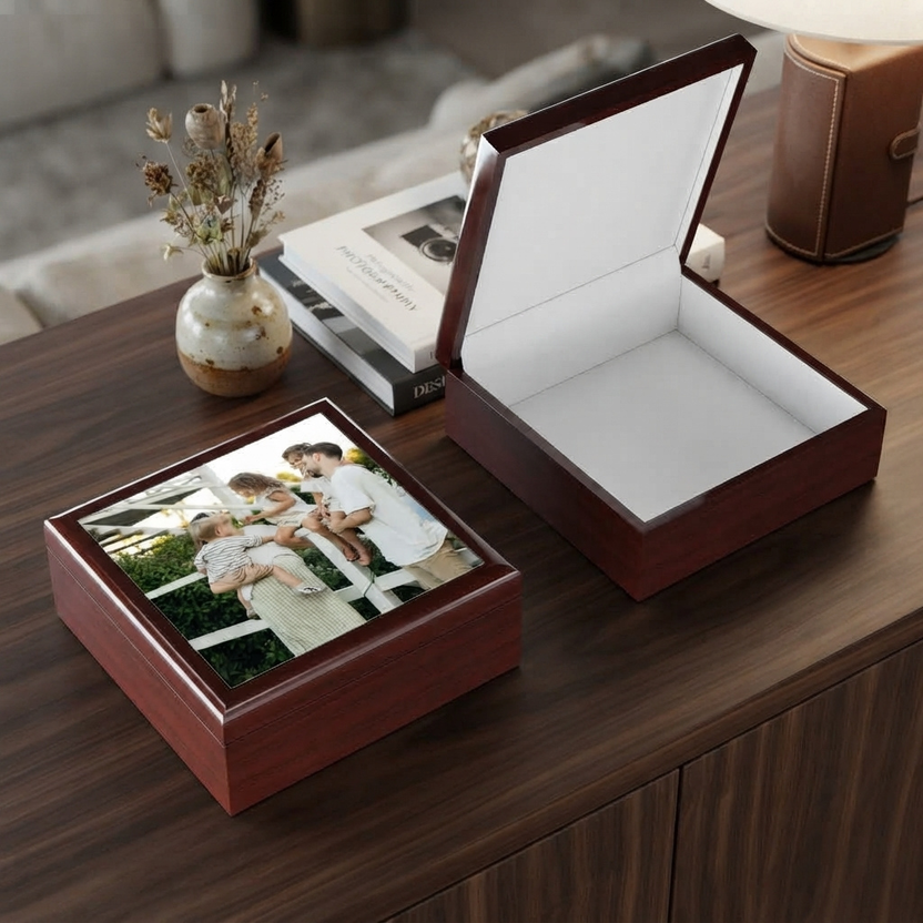 Personalized Photo Keepsake Box product photograph