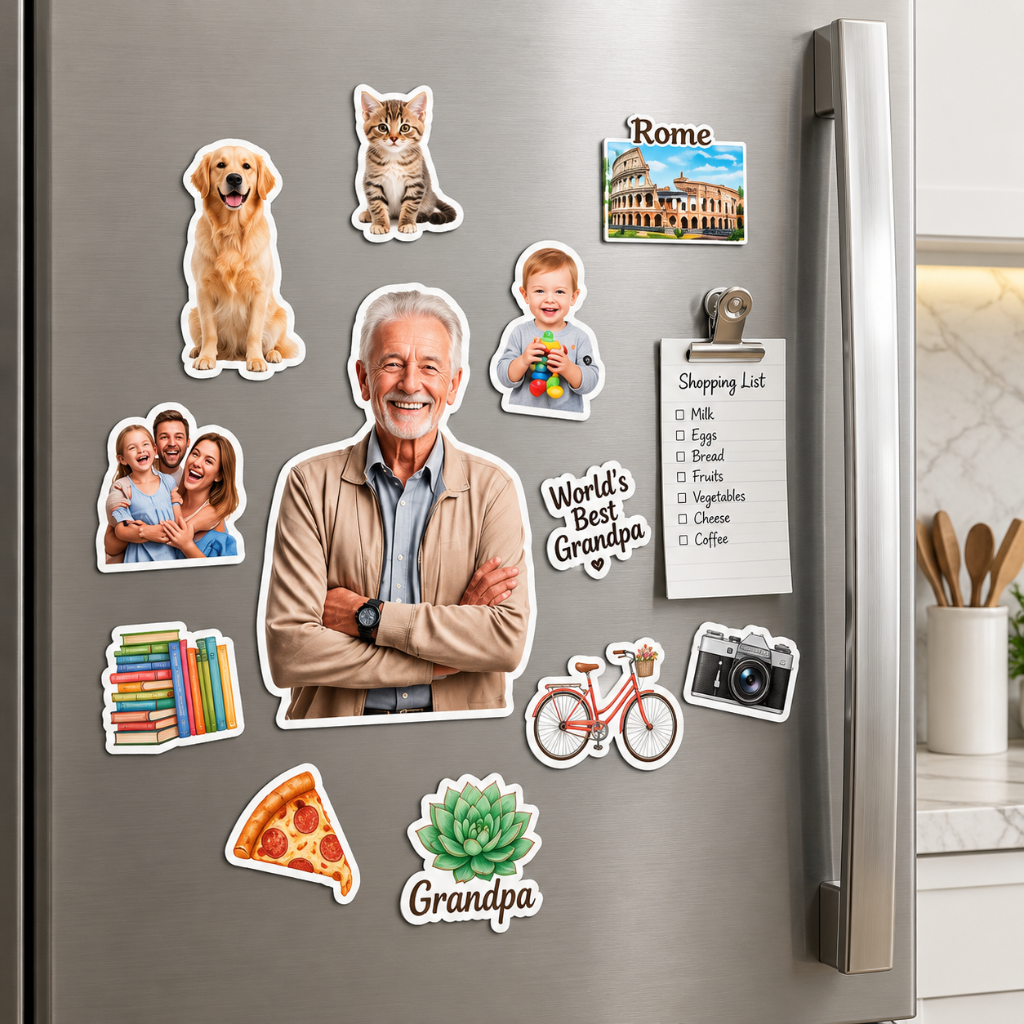 Personalized Photo Magnet