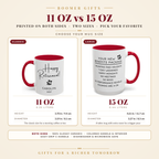 Personalized Retirement Benefits Mug