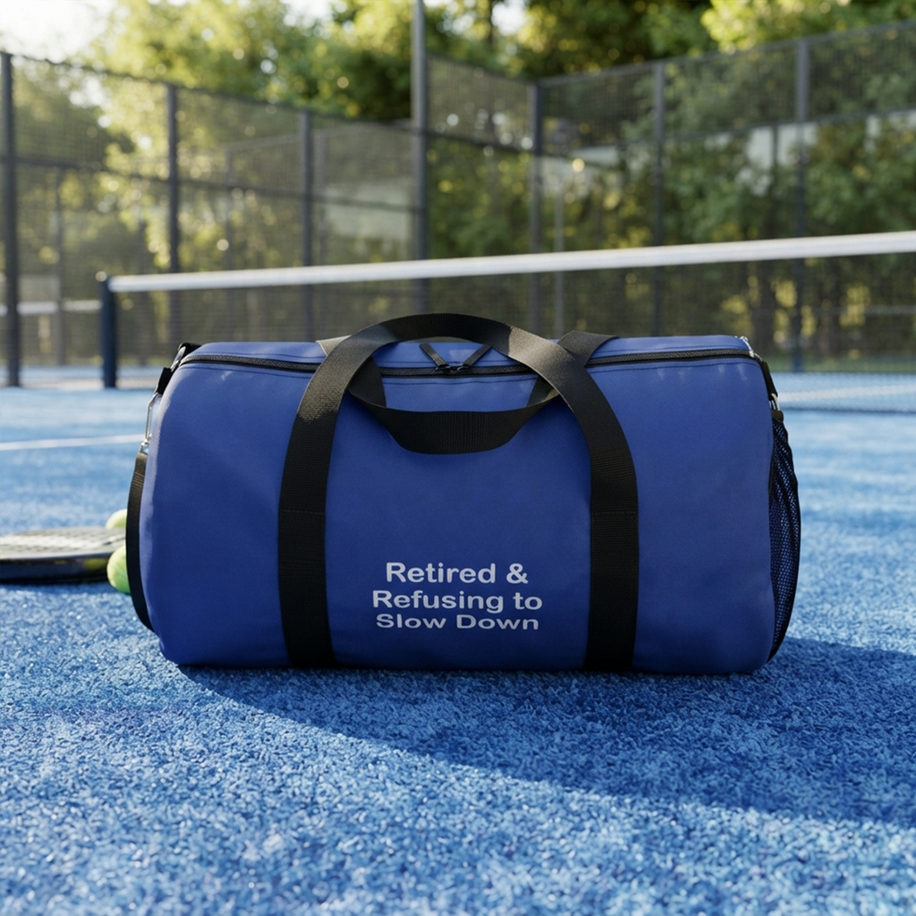 Personalized Retirement Duffel Bag