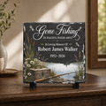 Personalized Fishing Memorial Plaque