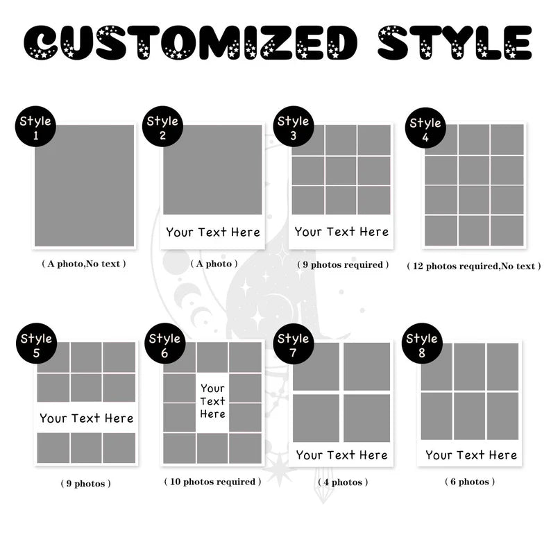 Personalized Photo Collage Blanket