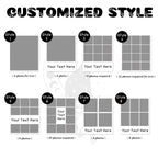 Personalized Photo Collage Blanket