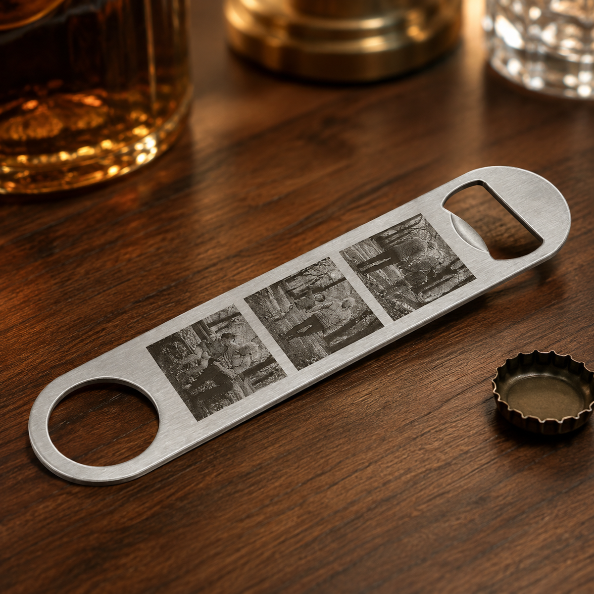 Personalized Photo Bottle Opener