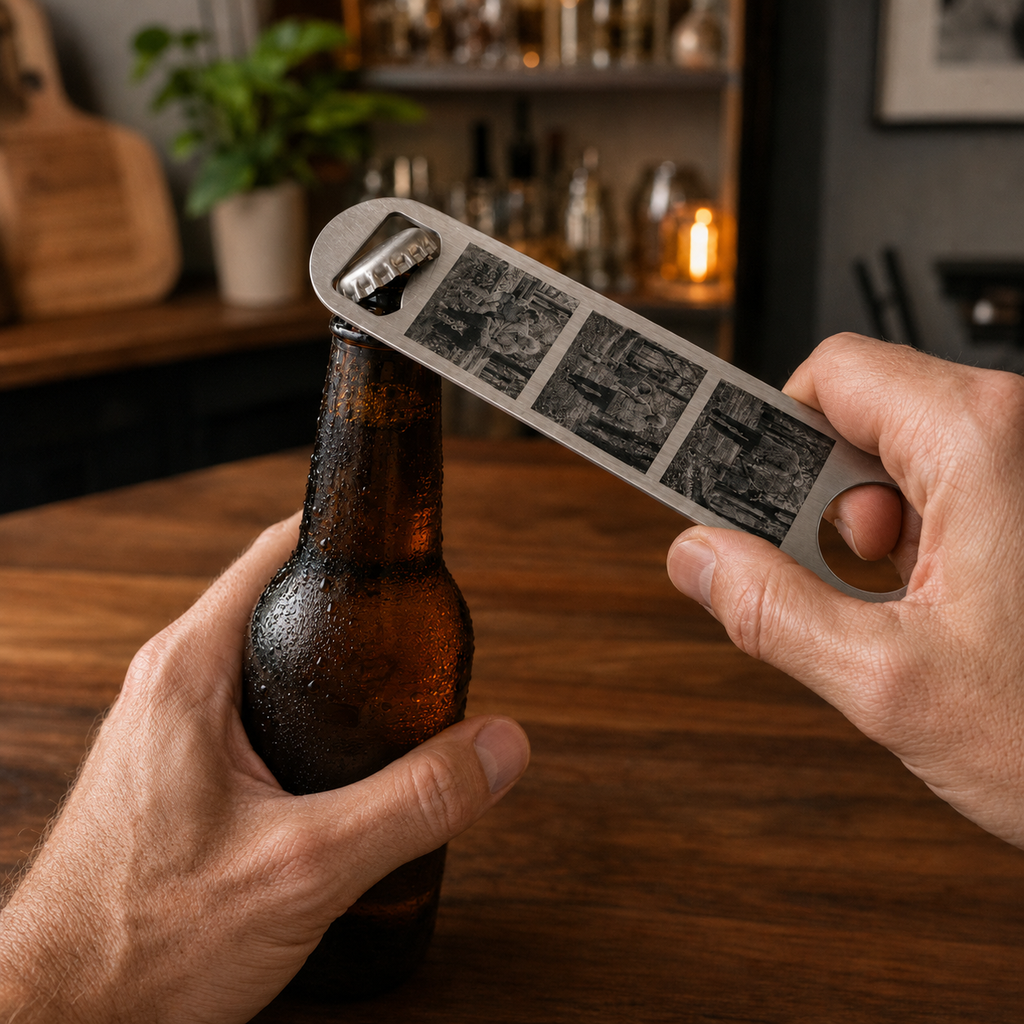 Personalized Photo Bottle Opener