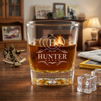 Monogram Whiskey Glass