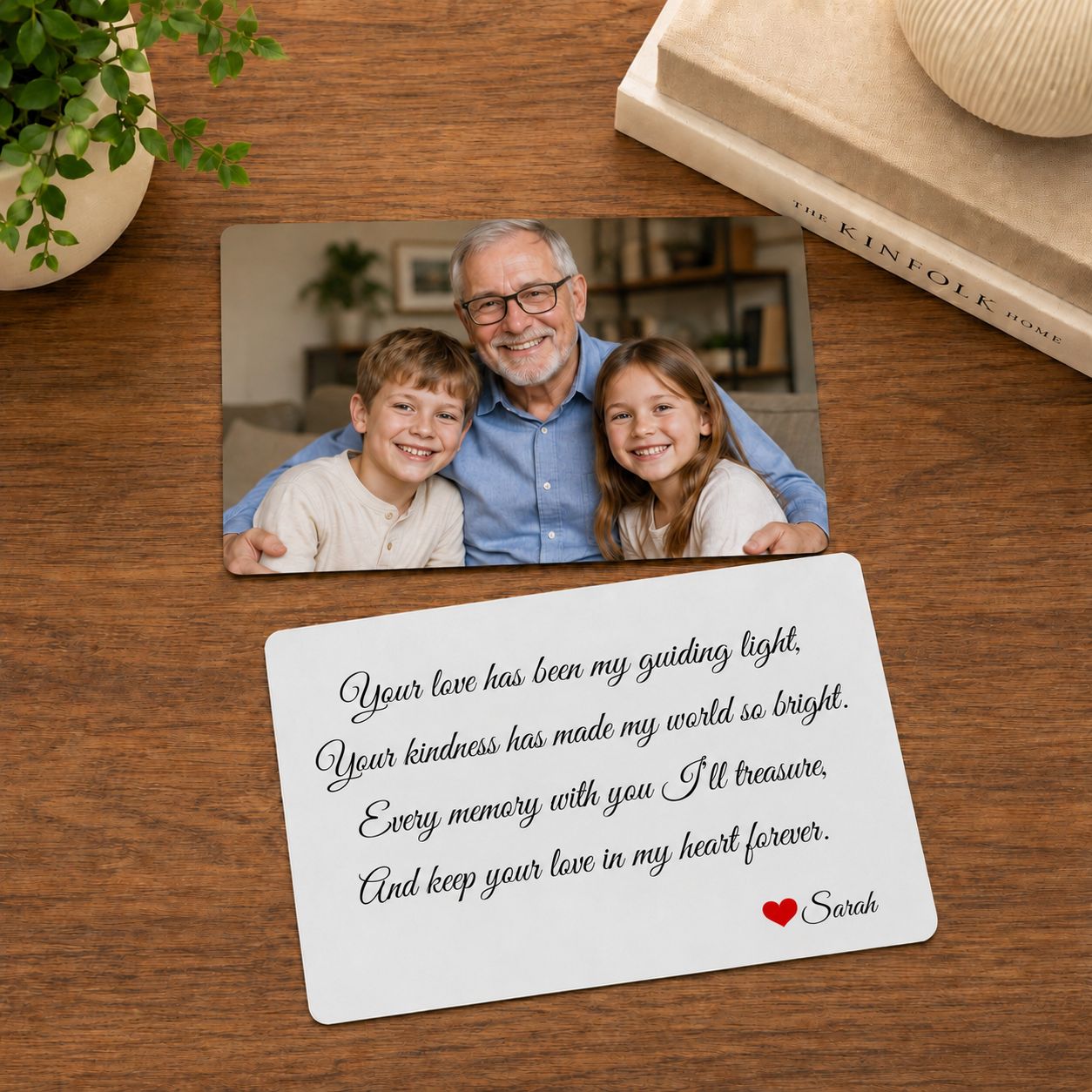 Personalized Metal Wallet Card