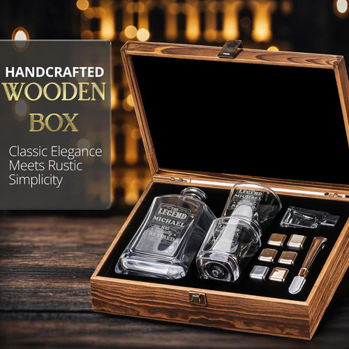 Custom Retirement Whiskey Decanter