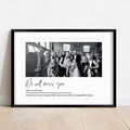 Personalized Work Leaving Gift Print
