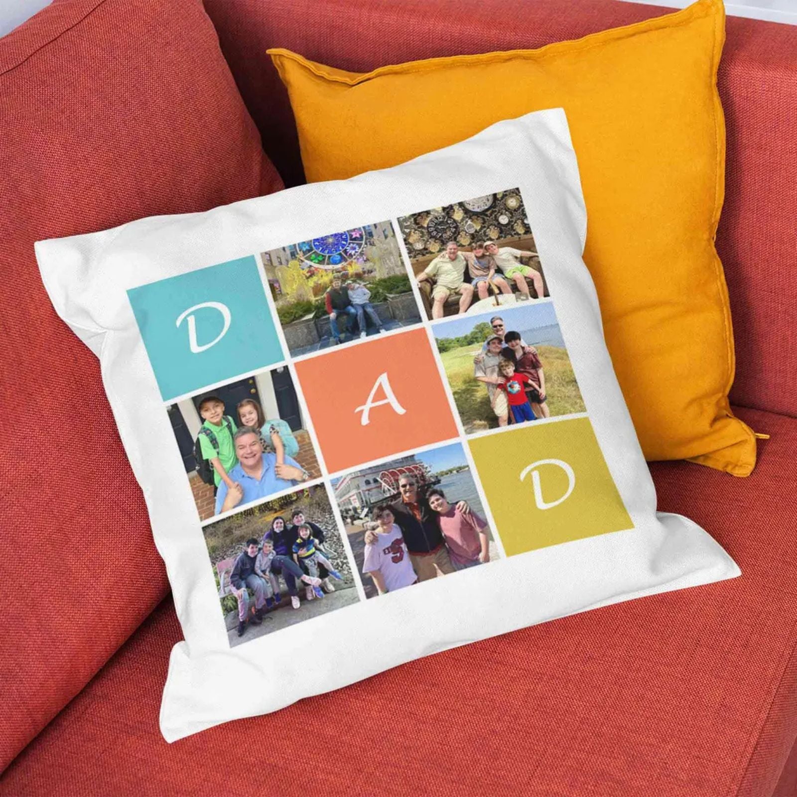 Personalized Photo Collage Pillow