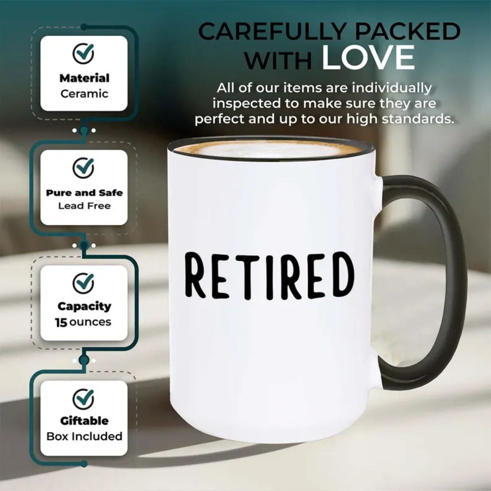 Retired Coffee Mug