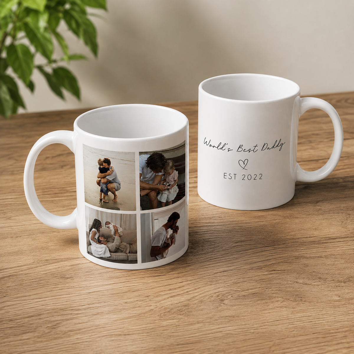 World's Best Daddy Photo Mug