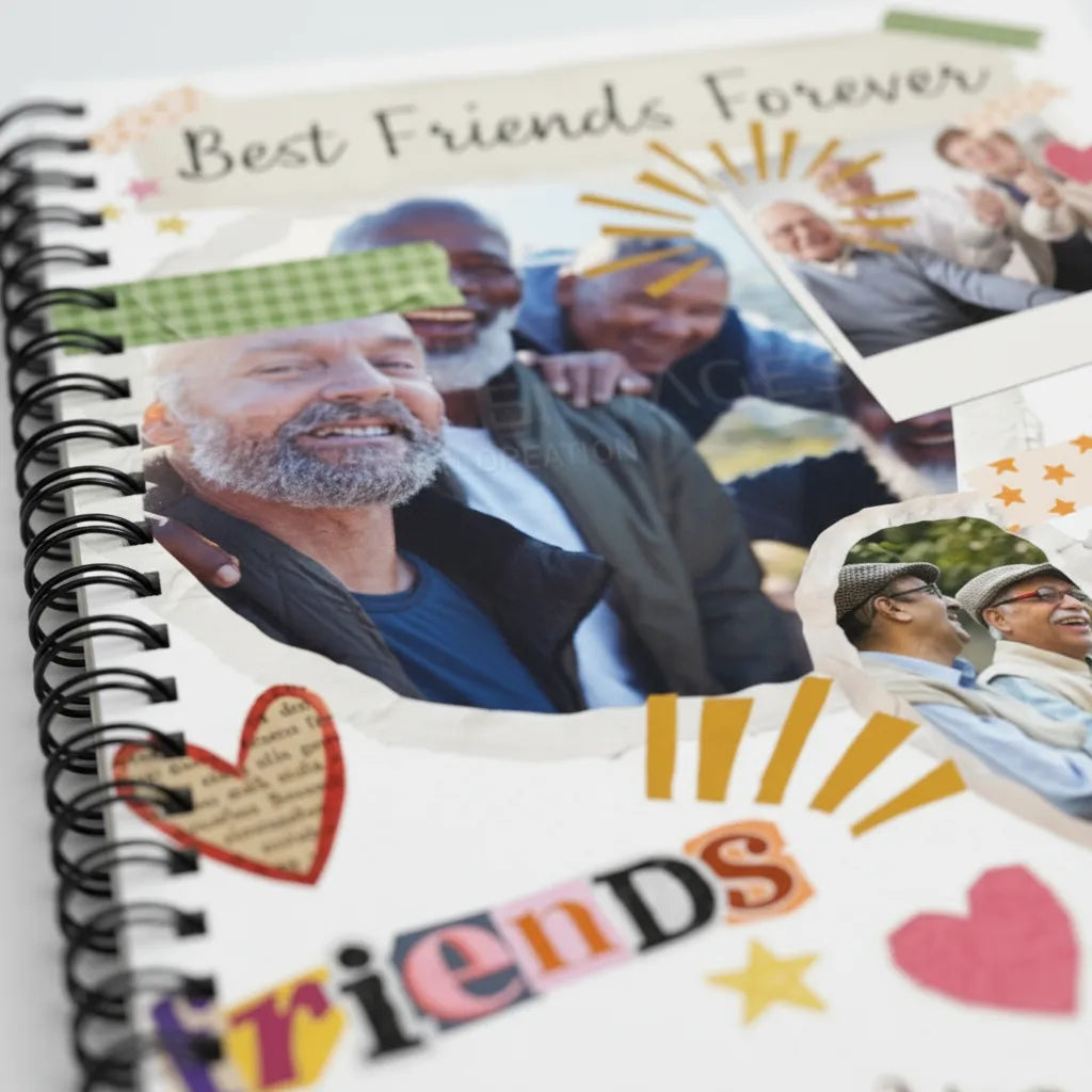 Spiral Notebook Friends