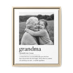 Personalized Definition Framed Canvas