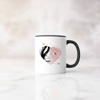 Never Too Far Map Location Accent Coffee Mug (11oz)