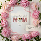 Word Cloud Mom Canvas