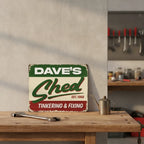 Personalized Shed Sign for Dad