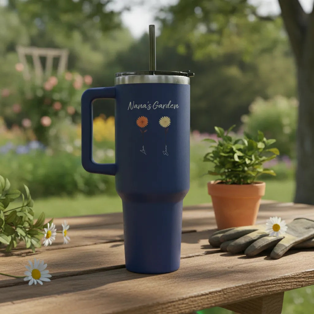 Pinnacle 40oz Tumbler Grandma's Garden