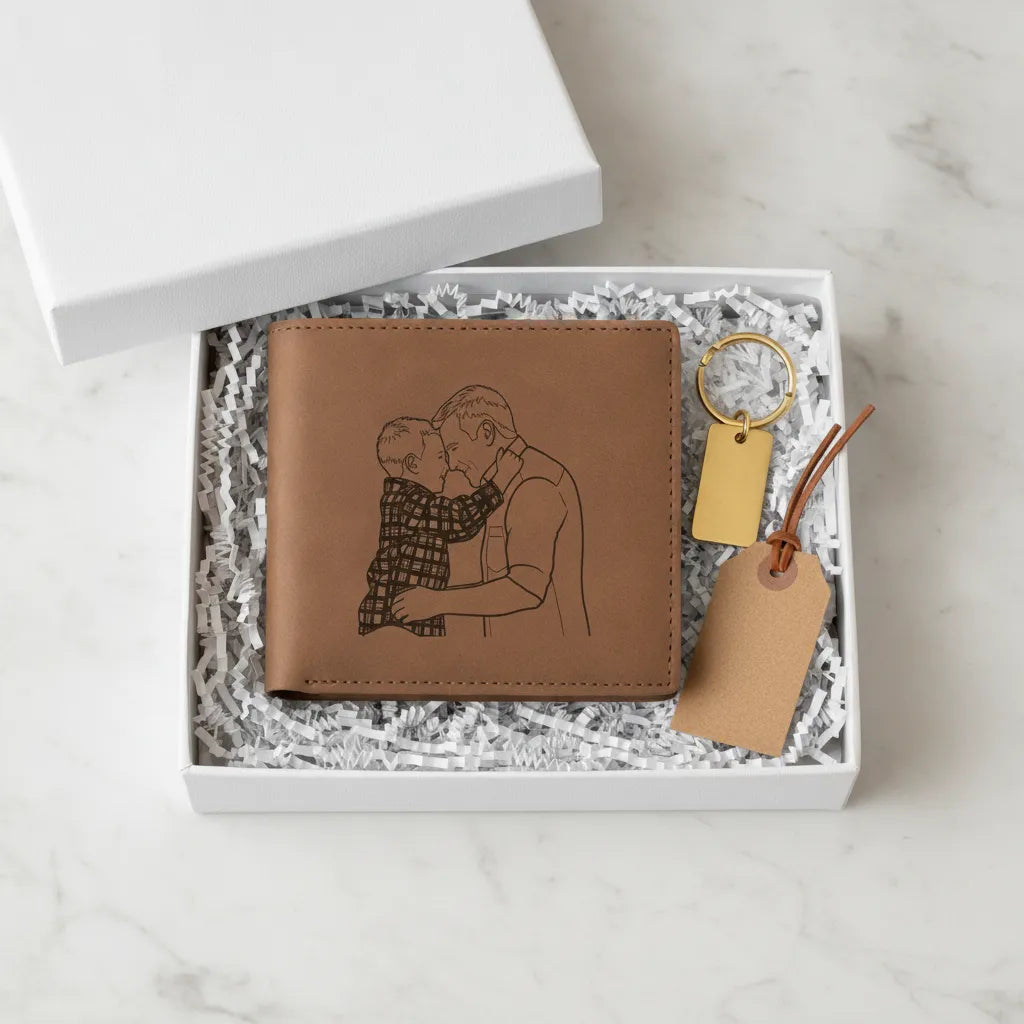 Father & Son Bifold Wallet
