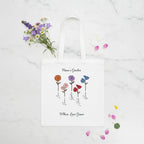 Flowers Design - Where Love Grows Tote Bag