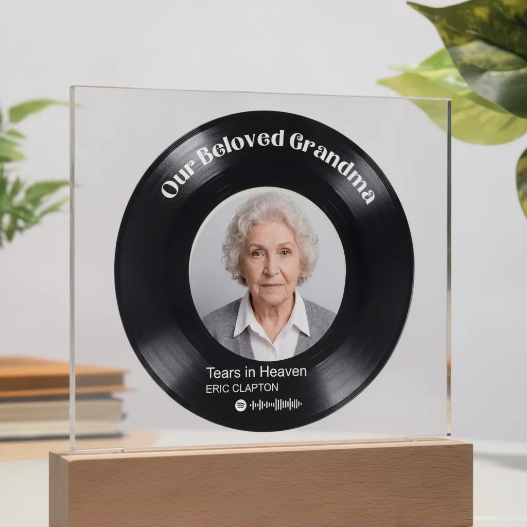Grandma Acrylic Square Plaque