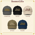 Plant Manager Embroidered Hat