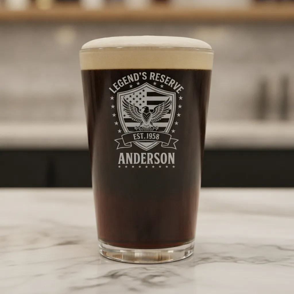Legend's Reserve Personalized Pint Glass