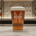 Antlers Grandpa Pint Glass