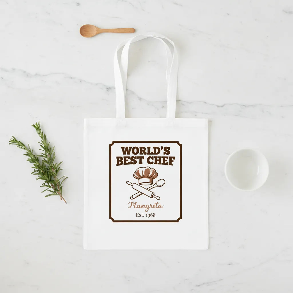 Worlds Best Chef Tote Bag