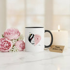 Never Too Far Map Location Accent Coffee Mug (11oz)